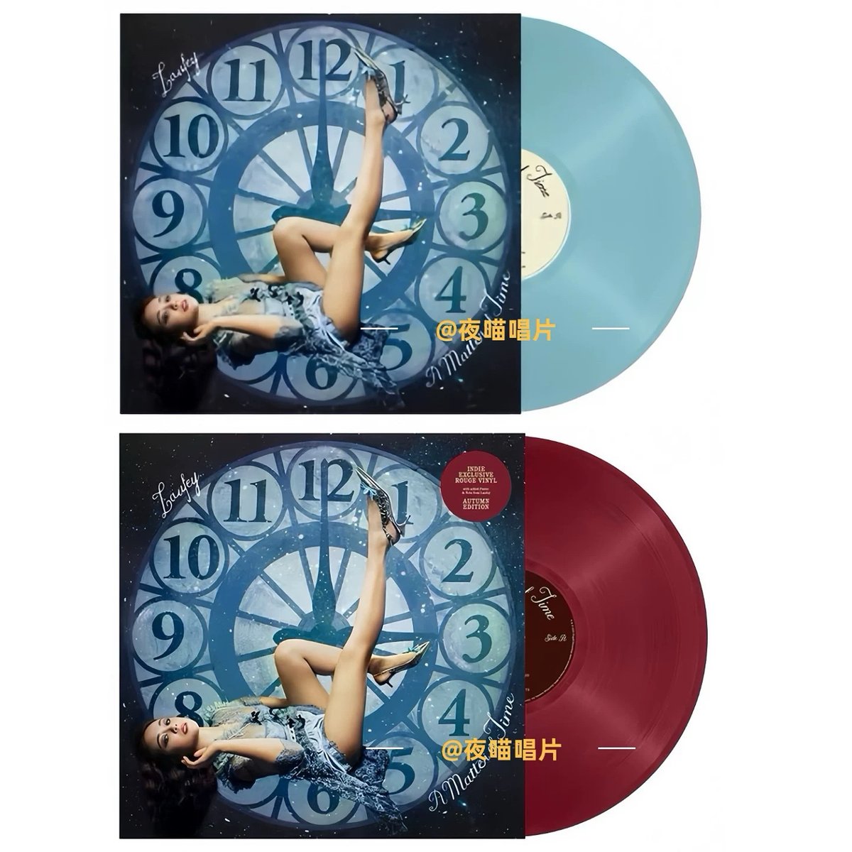 Laufey – A Matter Of Time (Blue & Red Vinyl 12"+7")